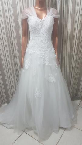 vestido de noiva tule