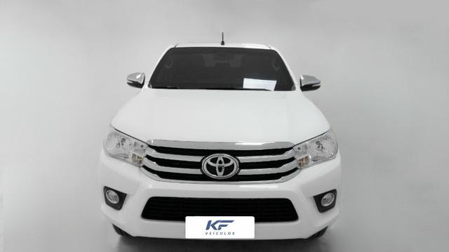 Toyota Hilux 2.8 SRV 2016 Blindado Branco Automático Completo - Foto 2
