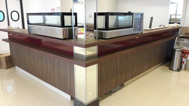 Vitrine refrigerada de sobrepor, para doces e bolos, Direto da fábrica - Foto 5