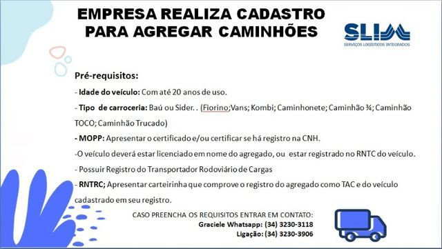 Frete/Agregado Martins Atacadista