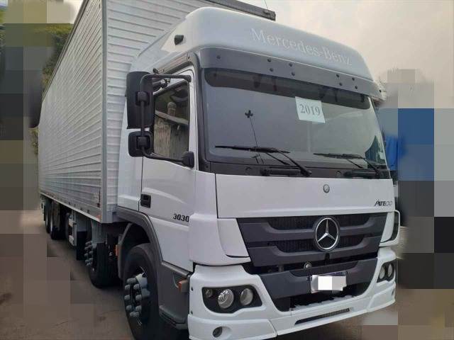 MB ATEGO 3030 BAÚ ANO 2019