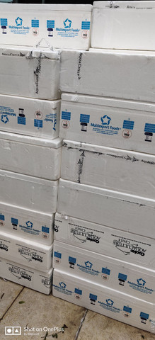 Caixa de isopor Salmão Atum Peixe branco  - Foto 2