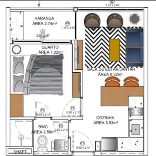 FLATS MODERNOS A 70 METROS DA PRAIA - Foto 6