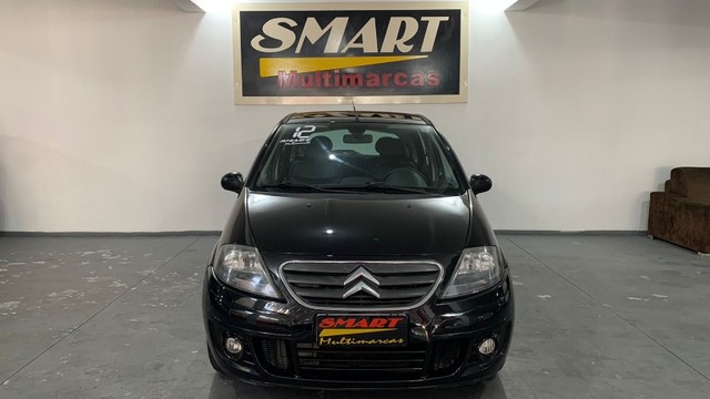 CITROEN C3 EXCLUSIVE 1.6 16V  FLEX  AUT  2011/2012 PRETO