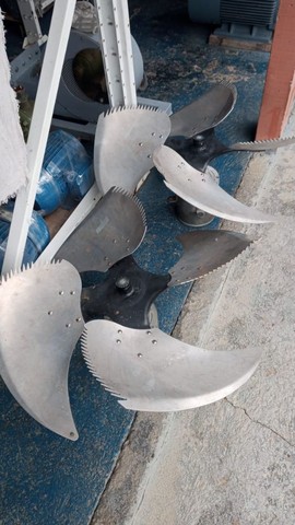 Ventilador industrial trifásico 0.75cv rpm 1100.