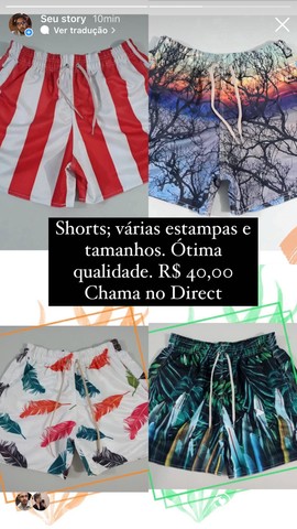 Shorts, bermudas; tipo tactel - Foto 4