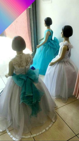 Daminha e Florista vestidinho noiva - Foto 4