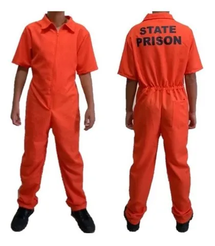 Fantasia Presidiário State Prison Adulto