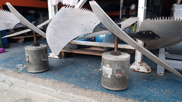 Ventilador industrial trifásico 0.75cv rpm 1100. - Foto 4