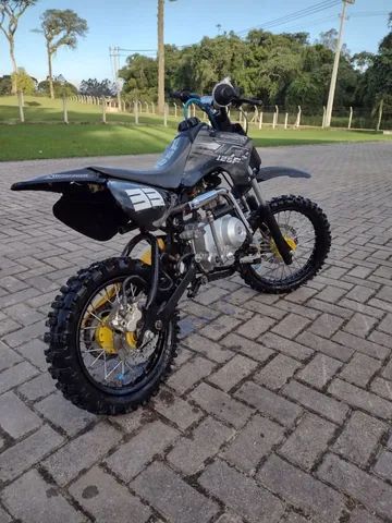 Mini Moto De Trilha 125cc Usada