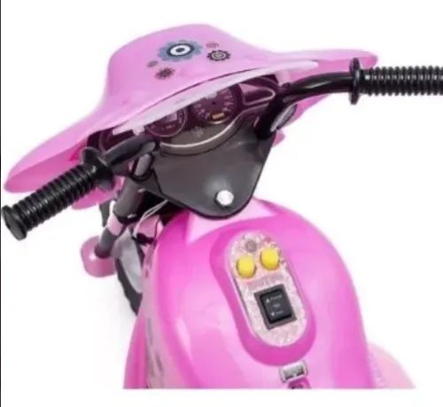 Mini Moto De Trilha Rosa