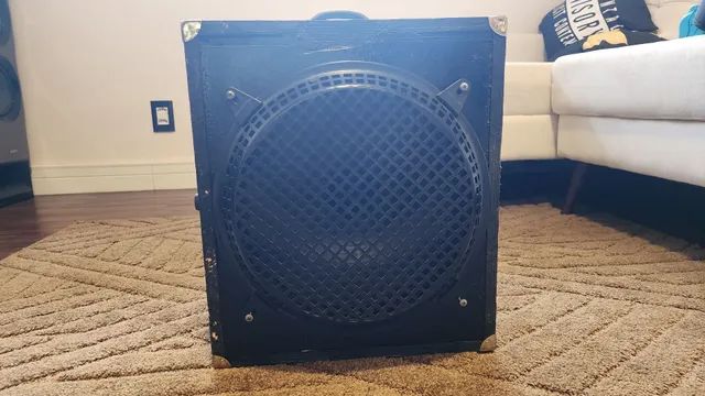 Caixa passiva para Amplificador guitarra violão falante italiano Jensen de 70w