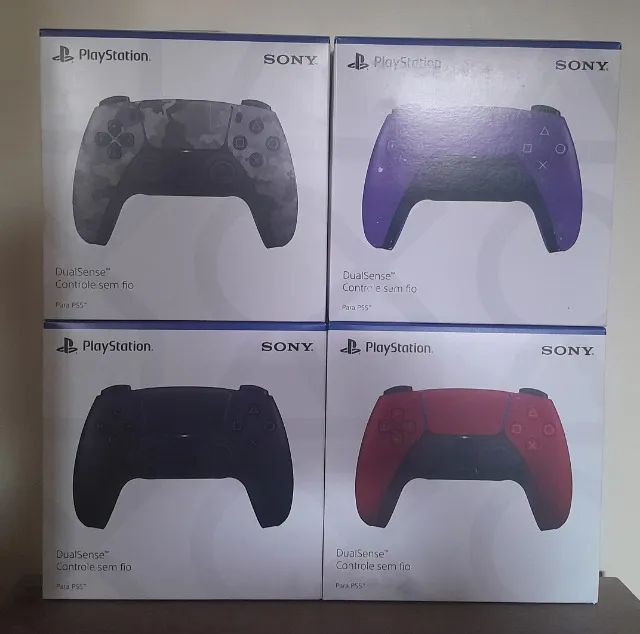 Controle PS5 Sem Fio Dualsense Camouflage Gray - Sony em Promoção