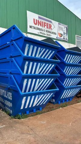 Caçambas para poli cacambas estacionaria, Container Almoxarifado e escritorio - Foto 6