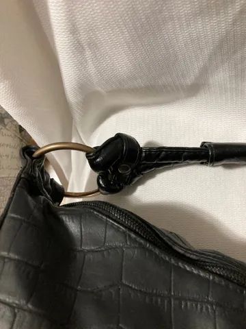 Vendo uma bolsa preta grande .  - Foto 3