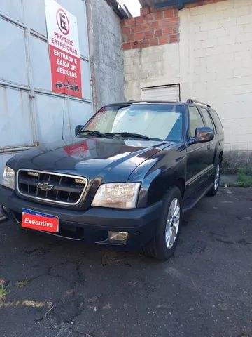 CHEVROLET - BLAZER - 2002/2003 - Azul - R$ 63.999,00 - Nova Eskina  Automóveis e Camionetes