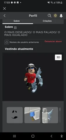 Conta roblox  +93 anúncios na OLX Brasil