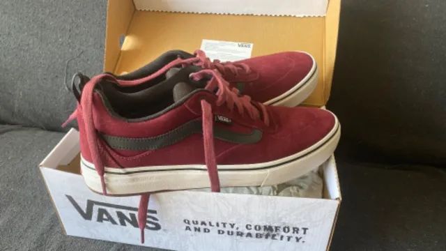 Tênis Vans Kyle Walker Vinho 42 Edição limitada - Foto 4