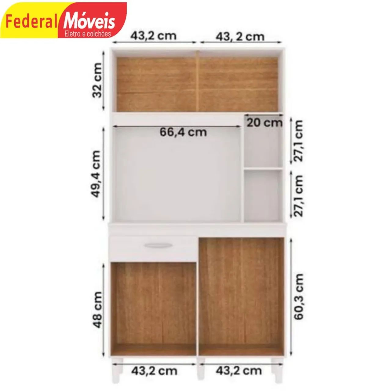 Armário de Cozinha em Oferta - Temos crediário  - Foto 2