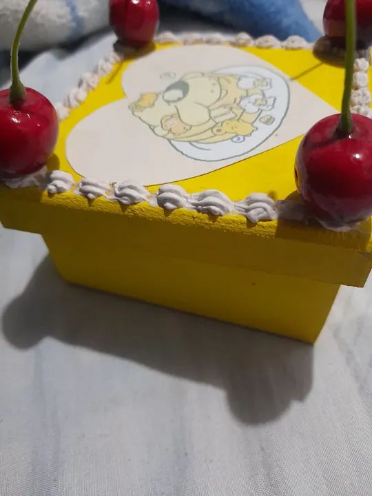 Caixinha Artesanal Pompompurin - Foto 2