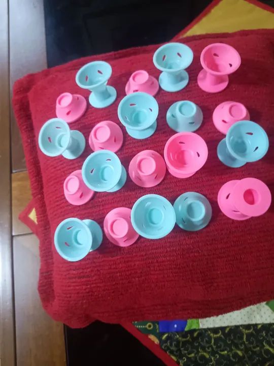 Modeladores de cachos em Silicone para Cabelo - Penteados Perfeitos! - Foto 2