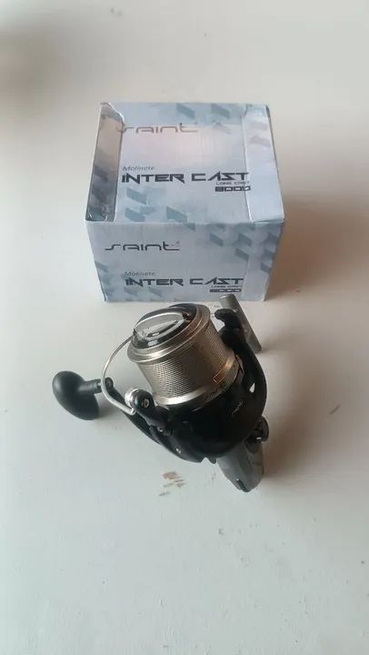 Molinete saint 8000 novo na caixa  - Foto 2