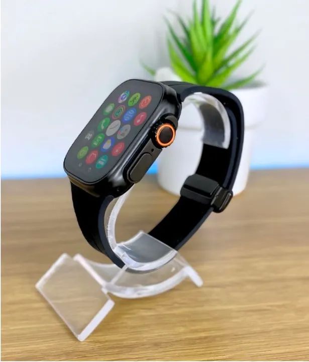 Relógio Inteligente Ultra com Garantia - Smartwatch Completo e Resistente à Água - Foto 2
