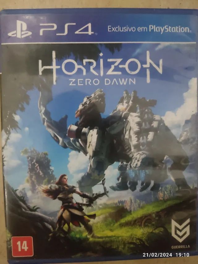 Jogo ps4 Horizon zero Dawn 