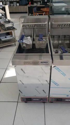 Fritadeira agua e oleo FAO 2C metalcubas 15000w - Alecs
