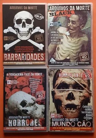 Dvd Arquivos da Morte - 4 Filmes 