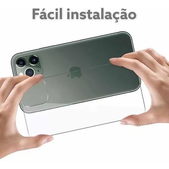 Película Traseira Cerâmica Flexível iPhone - Foto 2