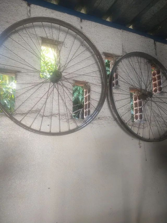 Rodas de bicicleta aro 26 de ferro disponível até vender 
