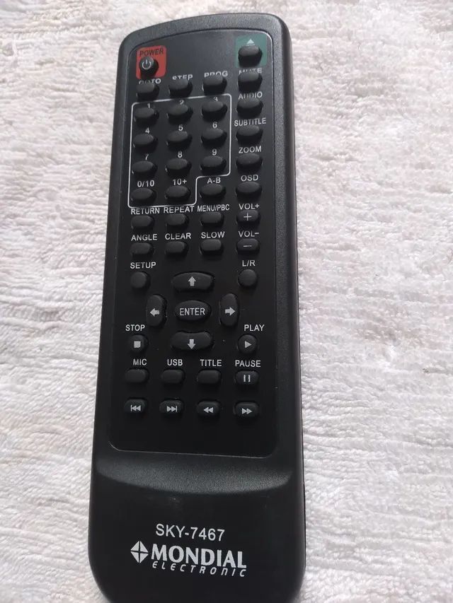 Controle remoto dvd mondial  - Foto 3
