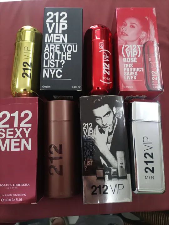 Kit 212 VIP - Perfumes Masculinos