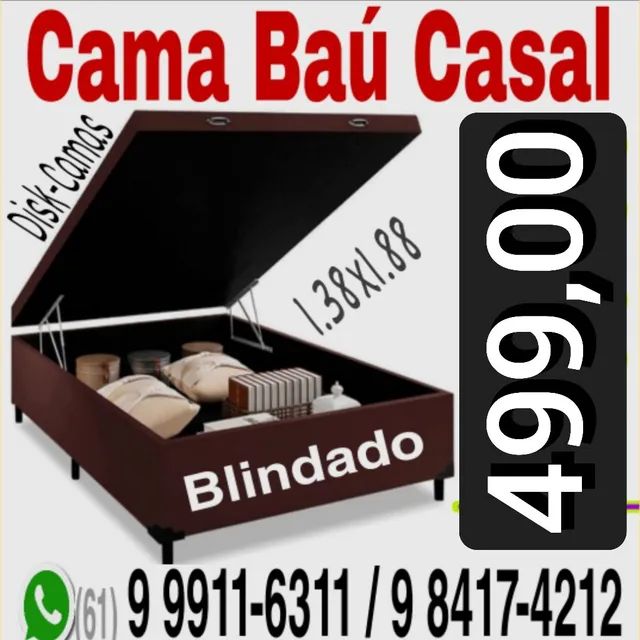 Box baú cama baú colchões cabeceiras - Direto de Fábrica !!!!