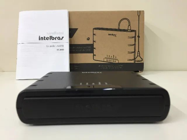 Interface celular Intelbras ITC 4100 quad band - Use Chip em telefone convencional