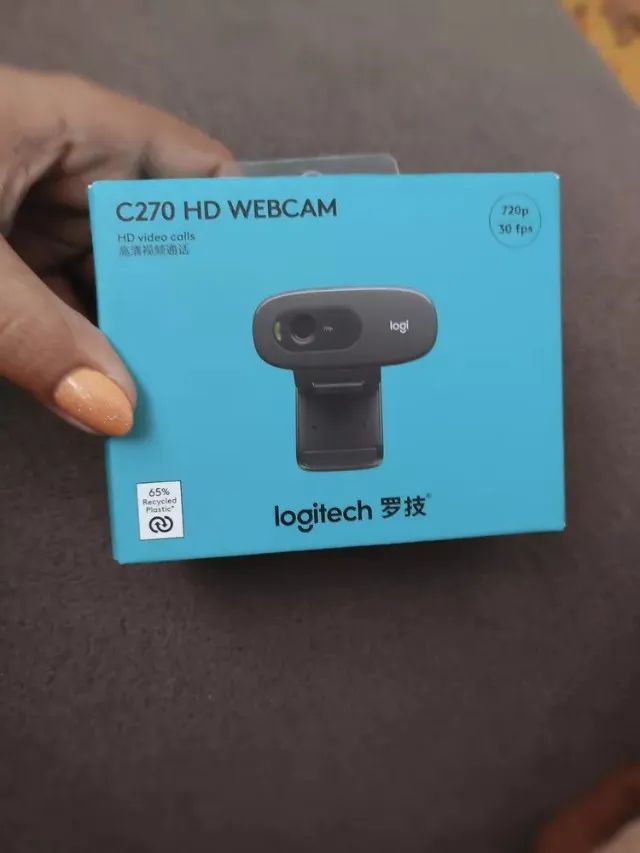 Webcam Logitech C505 HD 720p 3Mp - Nova - Loja Coimbra Computadores - Foto 4