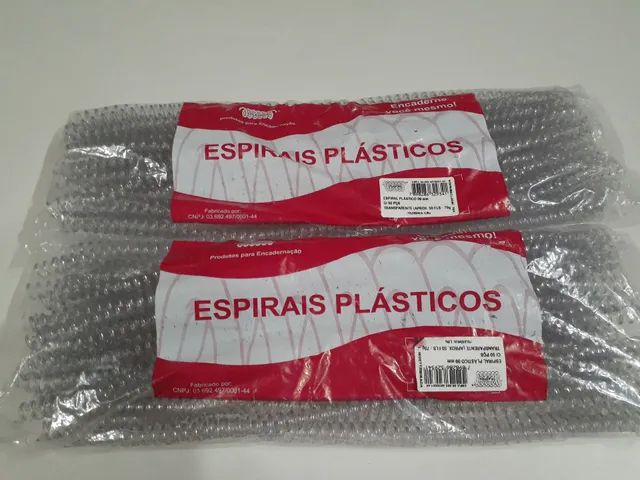 Espirais plasticos
