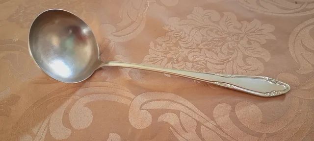 Concha grande Alpacca Wolff - antiguidade 