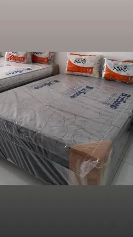 Cama unibox casal 5cm de espuma bon sono 