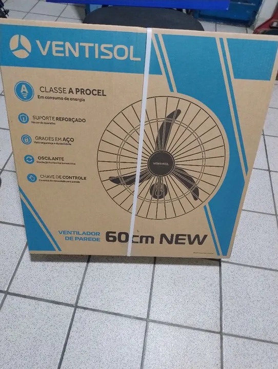 Ventilador de Parede Ventisol 60cm - Novo