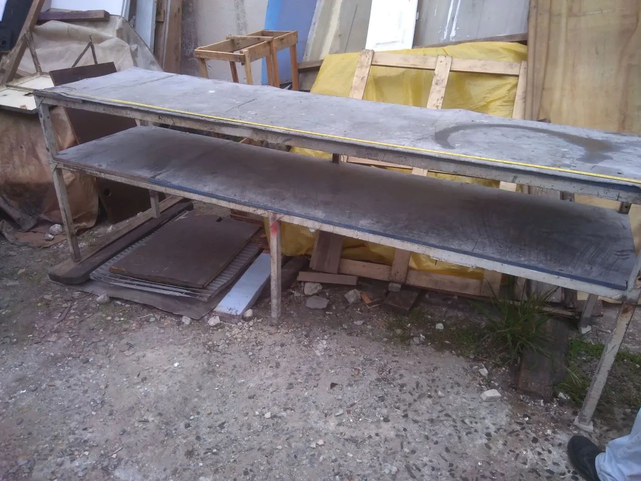 Bancada para mecânico 