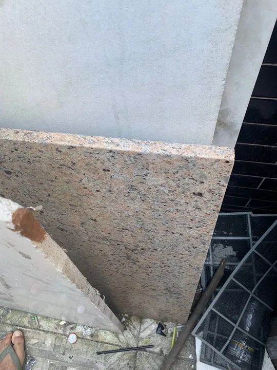 Bancada com pia - 2 folhas de mármore 2x1 - Foto 5