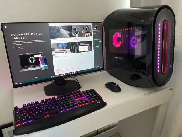 Gamer Alienware Aurora R15 4070TI + Monitor Alienware
