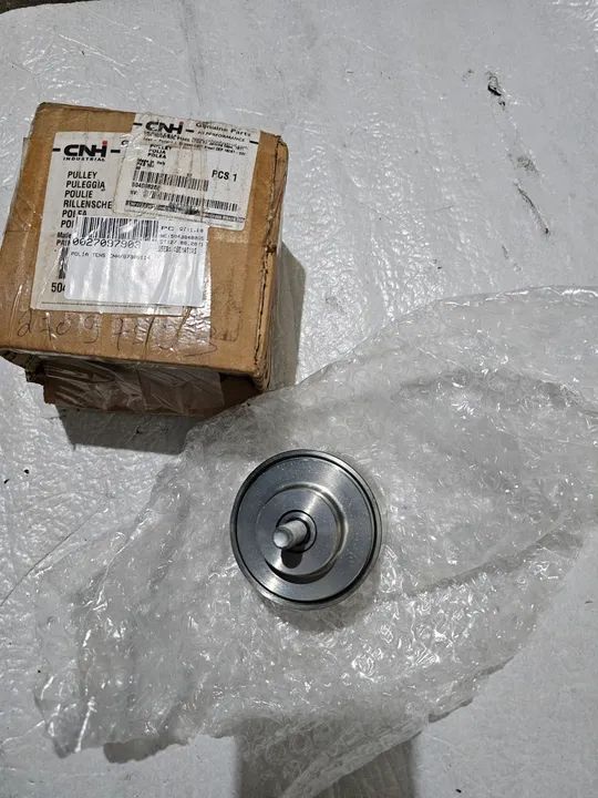 Trator New holand case polia tensionadora correia motor original *