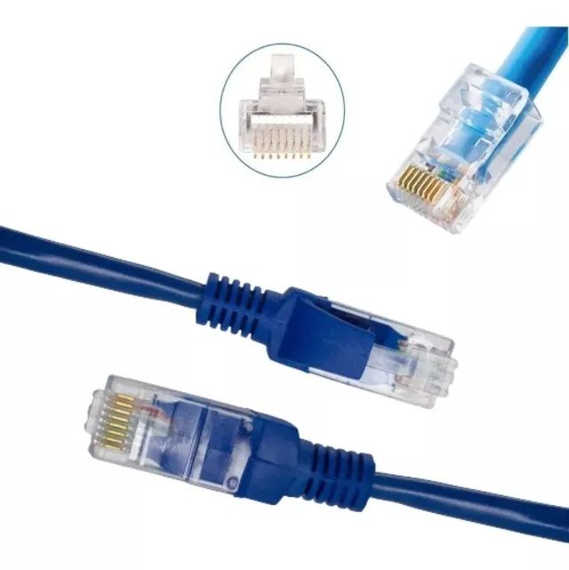 Cabo De Rede 15m Ethernet Lan Rj45 Cat5e  - Foto 2