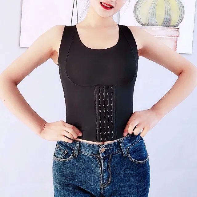 Cinta Para Corpo Com Bojo Modeladora Sem Costura 4 Em 1 - Foto 5