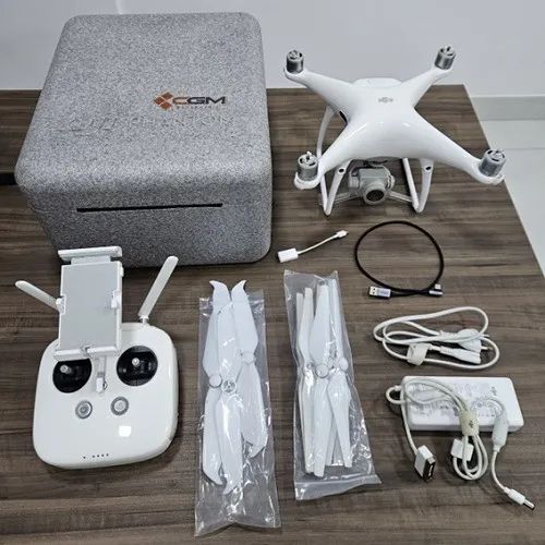 Drone Phantom 4 Pro, 3 Baterias, Hélice, Case, Tudo Original - Foto 3