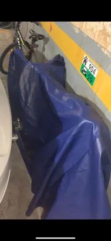 Capa para bicicleta em corino 