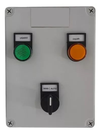 Automatico Painel elétrico - bomba cisterna, poço, caixa d'agua, compressor + Relé Térmico